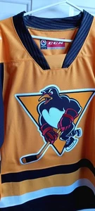 Wilkes-Barre Scranton Penguins Third Jersey Gold Small - Bild 1 von 3