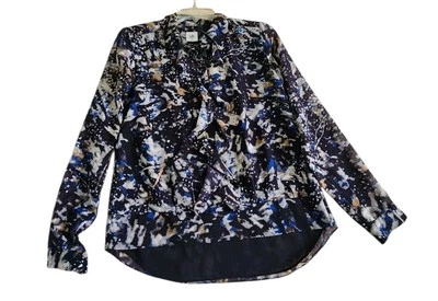 CAbi Mujer Noche Estrellada Azul Abotonada Volantes Estilo 3066 Talla XS Foto 1 de 3