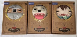 New Zuru Fuggler Lord Of The Ring Gandolf Frodo Gollum Plush Funny Ugly Monster - Picture 1 of 2