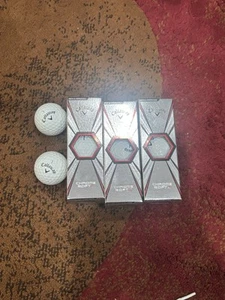 3 sleeves of callaway chrome soft x - Picture 1 of 1