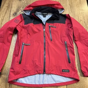 REI Elements Rain Jacket Women's Full Zip Hooded Camping Hiking Outdoors, Size M - Bild 1 von 13