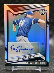 2022 Panini Elite Edizione Extra Numeri Prime Trey Dombroski Auto #133 058/235 - Foto 1 di 2