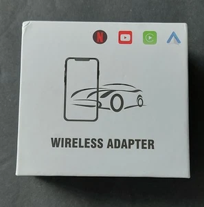 Wireless Carplay Adapter, Car Play Adapter Supports Netflix, YouTube, TF Card - Picture 1 of 8