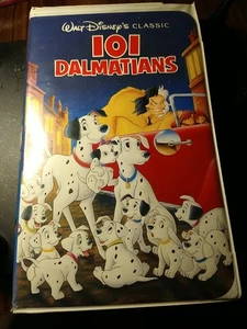 Disney's 101 Dalmatians VHS 1997 Clamshell Black Diamond Classic Untested  - Bild 1 von 4