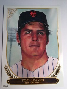 2018 Topps Gallery Hall of Fame Jumbo 5x7 Tom Seaver Mets HOF23 06/49