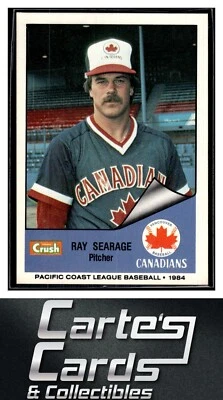 Ray Searage 1984 Cramer Pacific Coast League #30  Vancouver Canadians - Image 1 of 2