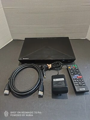Sony BDP-S3200 Blu-ray DVD Smart Streaming WiFi Player w/ Remote - Power & HDMI - Image 1 of 4