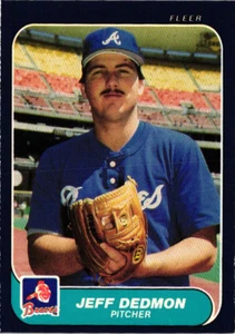 1986 Fleer - Jeff Dedmon #513 - Braves - Picture 1 of 2
