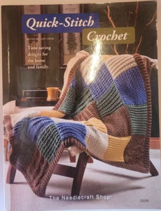 The Needlecraft Shop, "Quick-Stitch Crochet," Pattern Book - Picture 1 of 8