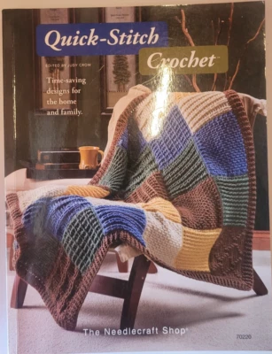The Needlecraft Shop, "Quick-Stitch Crochet," Pattern Book - Image 1 of 4