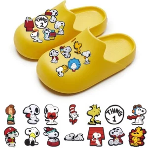 Snoopy Figuren Schuh Charms für Crocs 10er Set zufällige Figuren keine Duplikate - Bild 1 von 23
