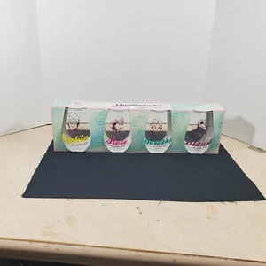 Betty White ABC Signature Collectible Golden Girls Drinking Glasses Set Of 4 - Picture 1 of 12