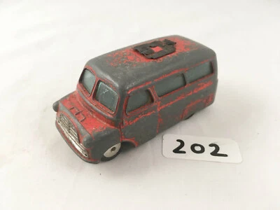 RARE CORGI TOYS # 405M BEDFORD UTILICON FIRE TENDER MECHANICAL FRICTION MOTOR - Image 1 of 4