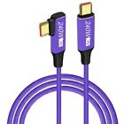 48V 5A Usb-C Fast Charging Cable Qc 4.0 Pd 240W Line Purple Type-C Data Cord