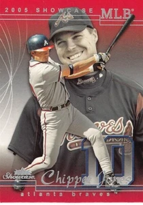 2005 Fleer Showcase Baseball Chipper Jones #40 NM/MT ATLANTA BRAVES - Picture 1 of 2