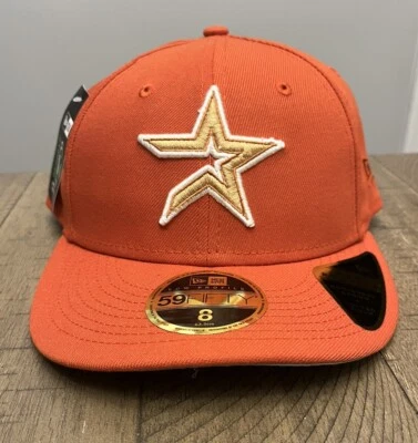Gorra New Era 59Fifty Retro Bajo Perfil Club Talla 8 Houston Astros Estrella Naranja Foto 1 de 4