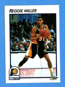 1991-92 NBA Hoops McDonald's #17 Reggie Miller Pacers - Picture 1 of 1