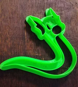 3D Printed Cookie Cutter Inspired by Pokemon Dratini - Picture 1 of 1