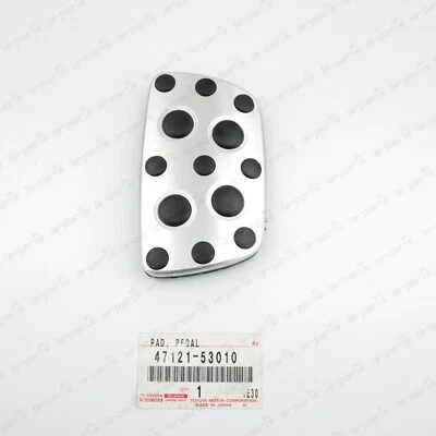 NEW GENUINE LEXUS IS250 IS350 CT200h ALUMINUM SPORT BRAKE PEDAL 47121-53010 - Image 1 of 4