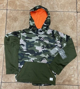 Russell SIZE 2XL 18 BOY Tech Fleece Pullover Hoodie Sweatshirt Camo NWT - Picture 1 of 16