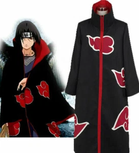 Naruto Shippuden Akatsuki Hokage Robe Cloak Coat Anime Cosplay Costume Halloween - Picture 1 of 17