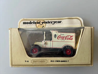 Matchbox Models of Yesteryear Y-12  FORD MODEL T   - COCA-COLA - Image 1 of 4