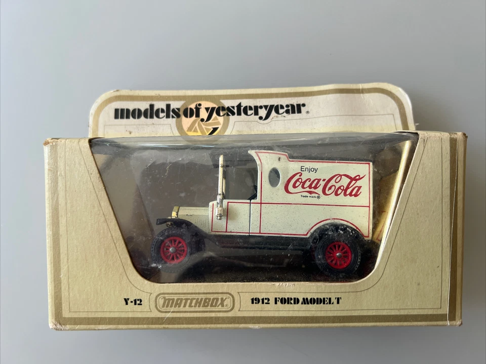 Matchbox Models of Yesteryear Y-12  FORD MODEL T   - COCA-COLA - Image 1 of 4