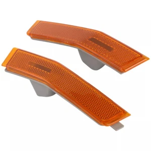 2x Lens Front Bumper Side Marker Light Housings For Lincoln MKX 2007-2010 - Picture 1 of 10