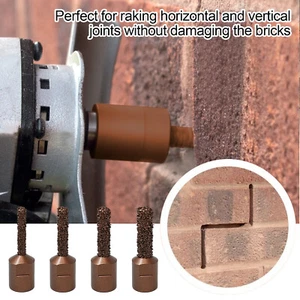 6/8/10/12mm Mortar Rake Angle Grinder Pointing Removal Scrape Tool Wall Brick UK - Picture 1 of 16