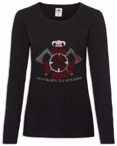 Ivar The Boneless Damen Langarm T-Shirt Wikinger Vikings Odin Walhalla Ragnar - Picture 1 of 1