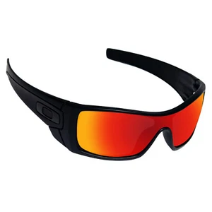 Hawkry Polycarbonate Replacement Lense for-Oakley Batwolf Sunglass-Fire Red - Picture 1 of 3