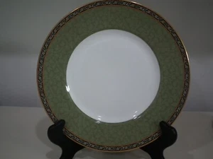 Neu mit Etikett Wedgwood Indien grüner Akzent Mittagessen Teller 9" - Bild 1 von 6
