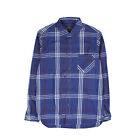 New Freemans Sporting Club Dark Blue Checkered Shirt Size Xl 200