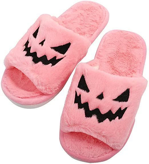 Elegantes zapatillas cómodas para el hogar de Halloween unisex Foto 1 de 4