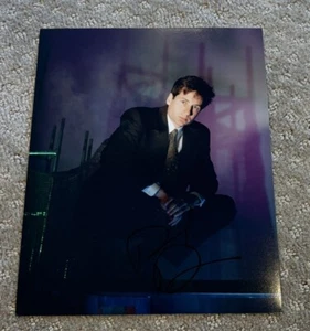 David Duchovny signed Autogramm 8x10 Foto Akte X Fox Mulder - Bild 1 von 1