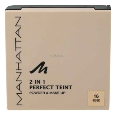 Manhattan Powder Perfect Teint 2in1 16 Beige 9 g - Bild 1 von 2