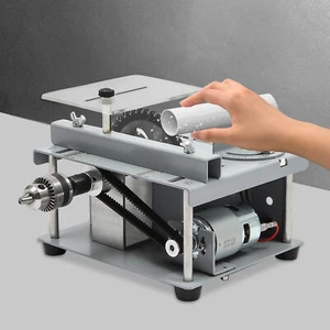 Multifunction Mini Table Saw Woodworking Bench Saw DIY Cutting Polishing Machine - Picture 1 of 19
