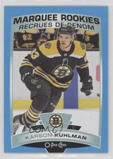 2019-20 O-Pee-Chee Marquee Rookies Blue Karson Kuhlman #522 Rookie RC