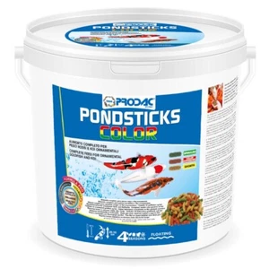 PRODAC POND STICKS COLOR 11,20 LT MANGIME PESCI ROSSI CARPE KOI STICK LAGHETTO - Foto 1 di 2