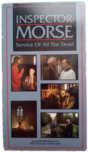 Inspector Morse, Service Of All The Dead, VHS, 1992, BFS Video Drama, John Thaw - Imagen 1 de 10