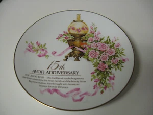 DE COLECCIÓN - PLACA COLECCIONABLE - AVON - 15 ANIVERSARIO AVON - LA ROSA AVON - Imagen 1 de 2