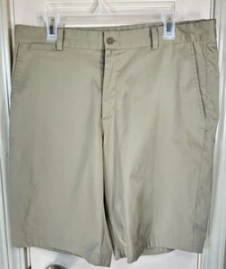 Nike Golf Mens 34 Standard Fit Tan Dri-Fit Chino Shorts - Picture 1 of 4