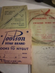 Vintage Fishing Hooks from Redditch - Picture 1 of 5
