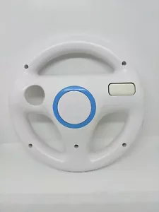 Nintendo Wii Mario Kart Rennlenkrad weiß - Bild 1 von 2