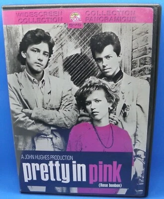 Pretty in Pink DVD , WIDESCREEN , John Hughes , Molly Ringwald , Andrew McCarthy - Image 1 of 4