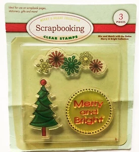 Christmas Clear Stamps, Stamping Embellishments, Card Making Supplies - Picture 1 of 2