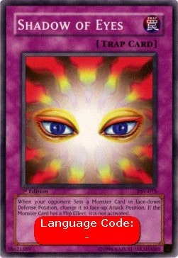 YuGiOh Shadow of Eyes (V.2) PSV-EN075 Common Englisch NM unl. - Bild 1 von 2