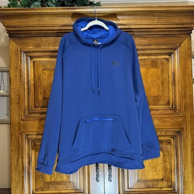 Under Armour Hoodie Mens 3XL Fleece Pullover Pro Kanga Pocket Athletic NWT $75 - Image 1 of 4