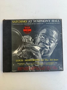 Louis Armstrong - Satchmo at Symphony Hall 12" LP Record Set 1947 DECCA 33 RPM - Foto 1 di 10