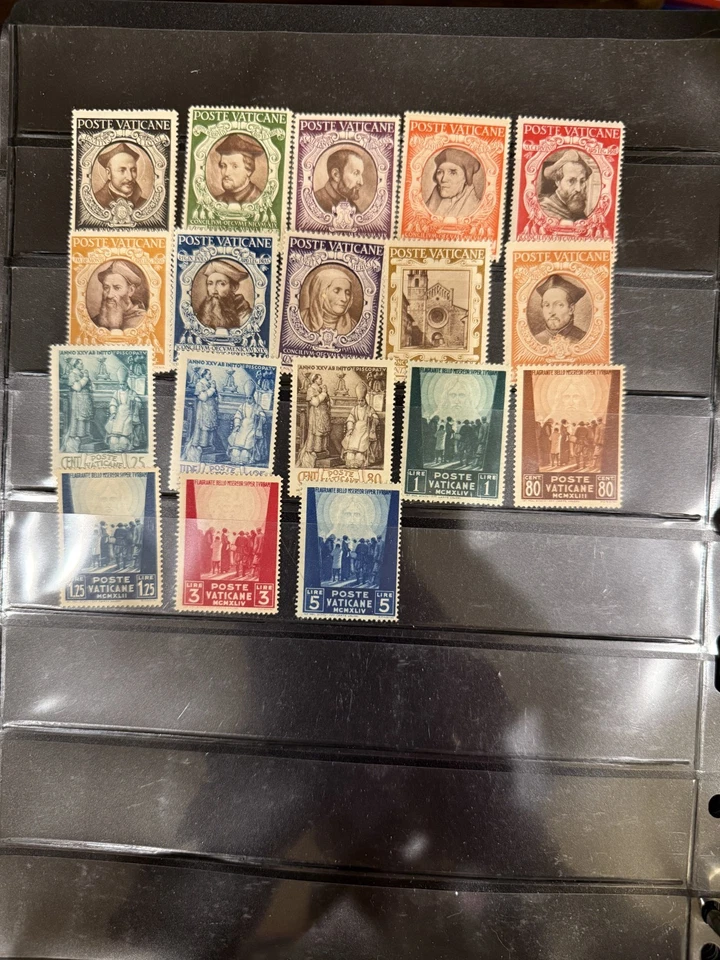 Sellos del Vaticano de colección duplicada;... ENVÍO GRATIS 1800- 1960 Foto 1 de 1